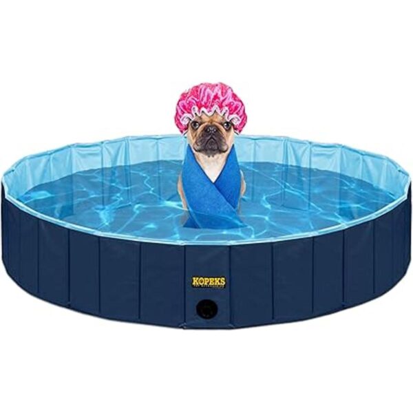 Kopeks Bañera redonda de PVC resistente para piscina al_2
