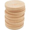 Círculos de madera discos de madera de 2 x 14 pulgadas