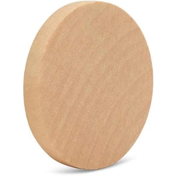 Círculos de madera discos de madera de 2 x 14 pulgadas
