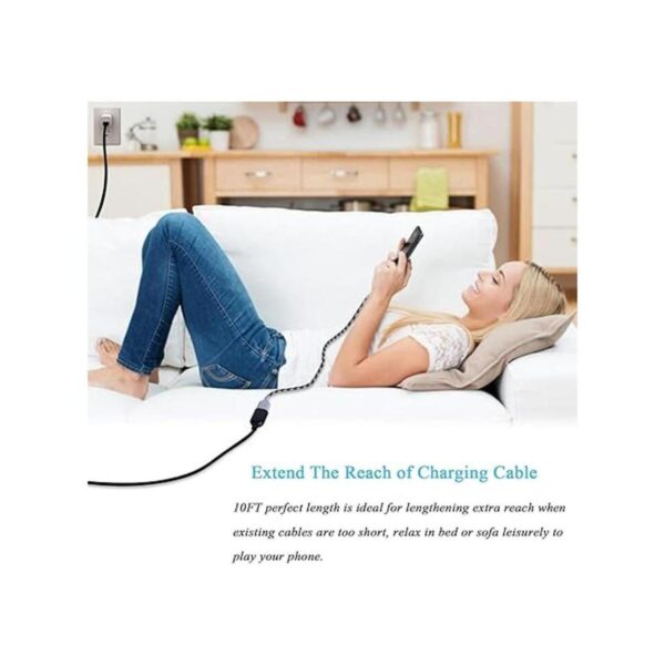Besgoods Cable de extensión USB paquete de 2 cables USB_3