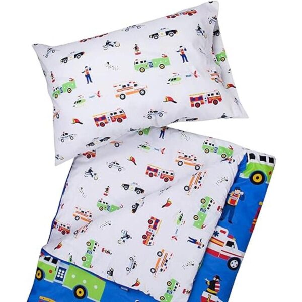 Saco de dormir verde oliva con funda de almohada talla_1