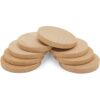 Círculos de madera discos de madera de 2 x 14 pulgadas
