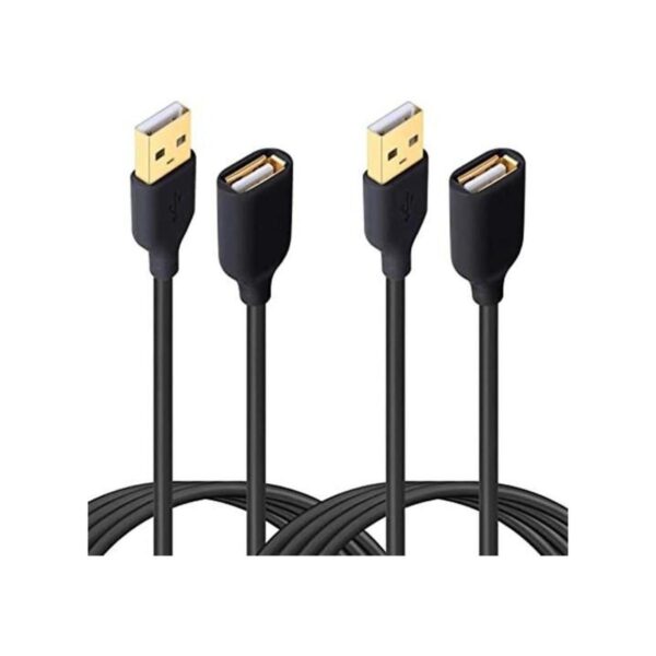 Besgoods Cable de extensión USB paquete de 2 cables USB_1
