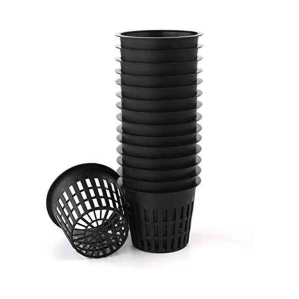 Hazoulen Juego de 15 vasos de plástico para jardín 3.0 in