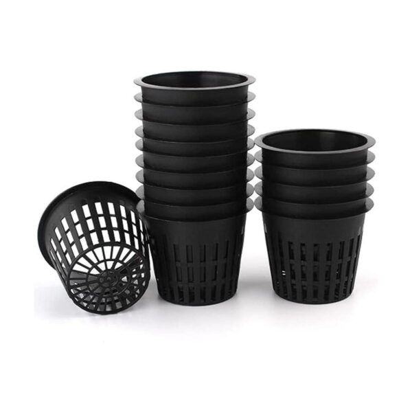 Hazoulen Juego de 15 vasos de plástico para jardín 3.0 in