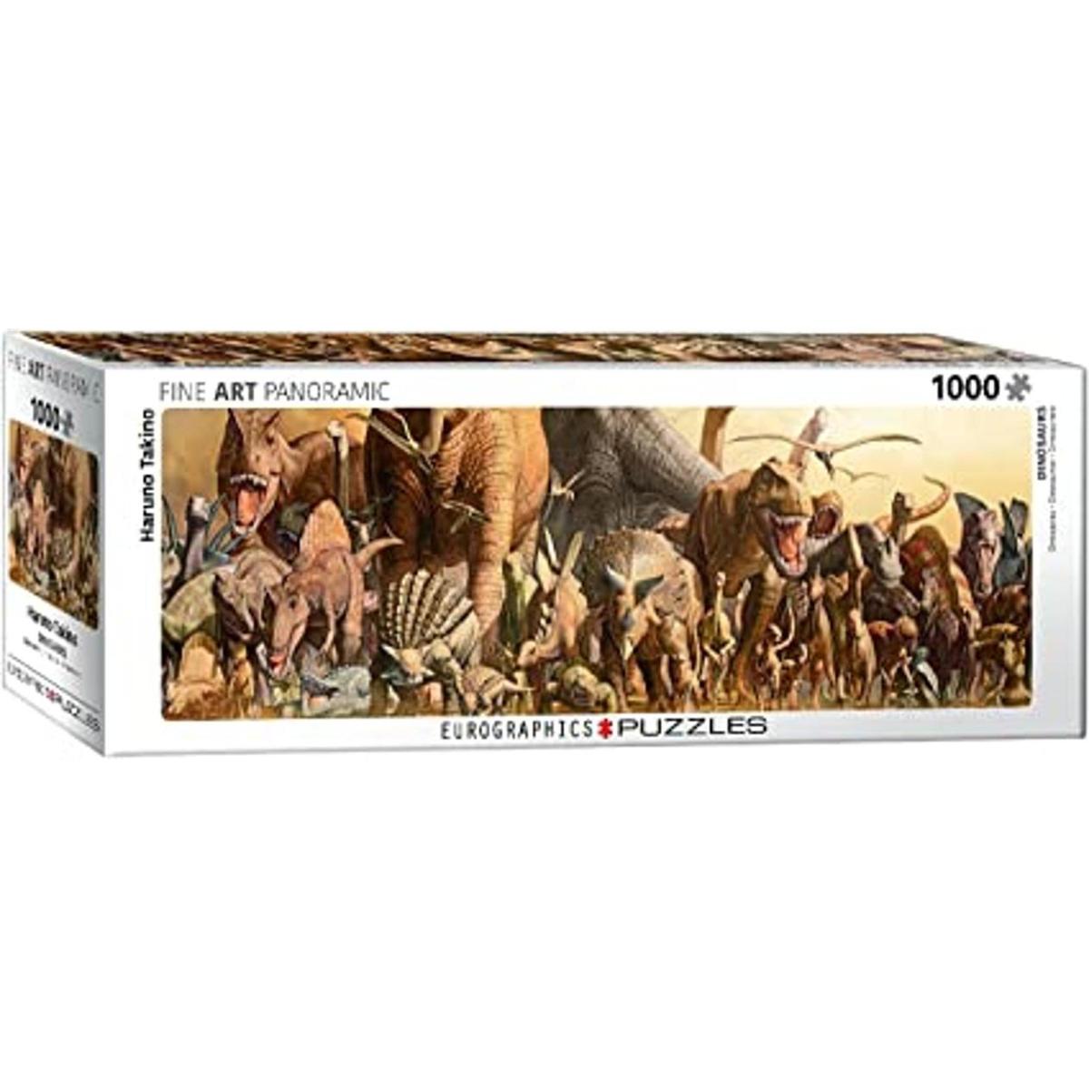 EuroGraphics Dinosaurs by Haruo Takino Puzzle 1000 piezas