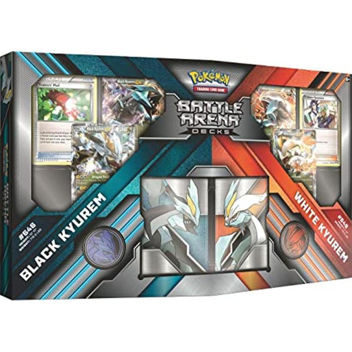 Baraja de cartas de Pokemon TCG Battle Arena Kyurem negro