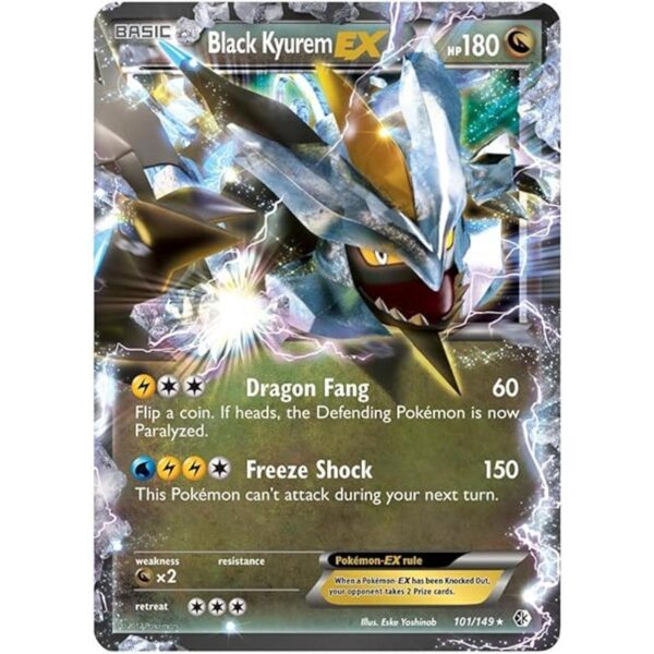 Baraja de cartas de Pokemon TCG Battle Arena Kyurem negro_2