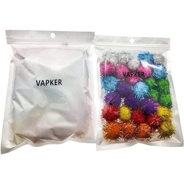 VAPKER 30 bolas brillantes de colores surtidos para gatos_4
