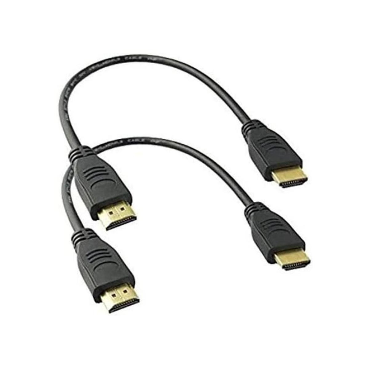 MMNNE Cable HDMI macho a macho de 8 pulgadas cable HDMI
