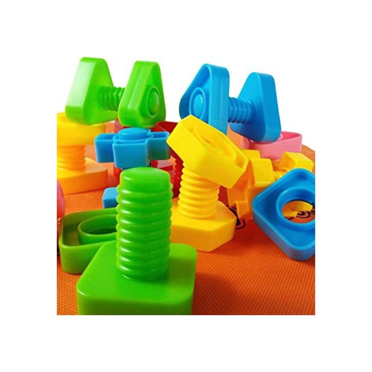 Jumbo juego de tornillos y tuercas con bolsa 40 piezas