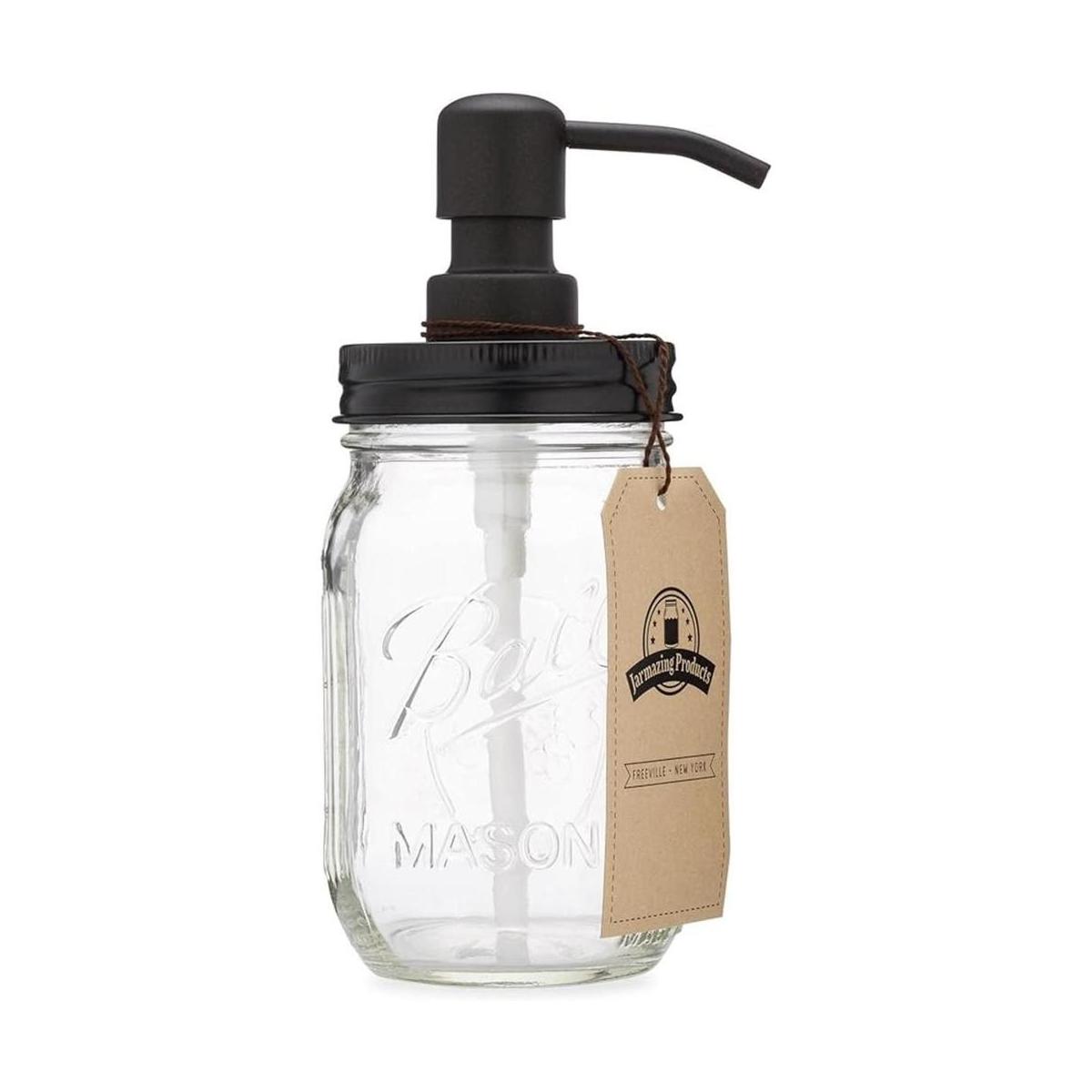 Jarmazing Products Mason dispensador de jabón diseño de