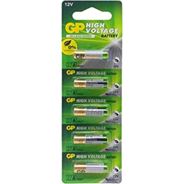 GP Alto Voltaje Batería 27 A MN27 A27 PK5 12 V 10 unidades_1