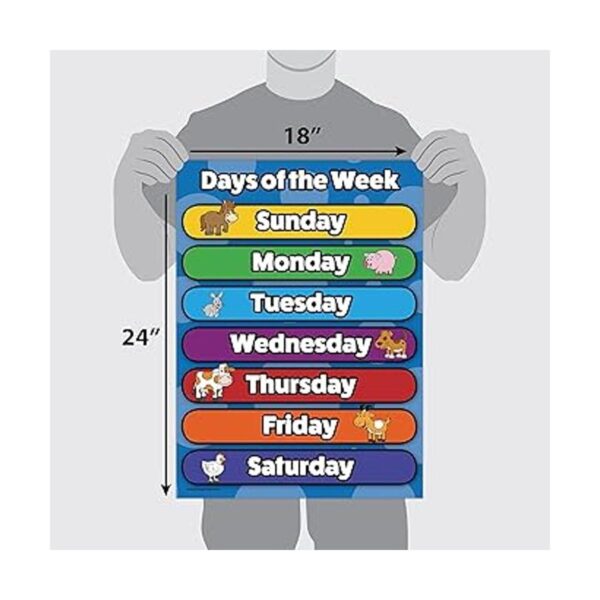 Juego de carteles de los días de la semana y los meses del_2