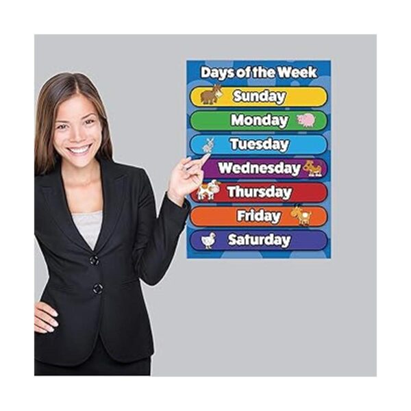 Juego de carteles de los días de la semana y los meses del_3