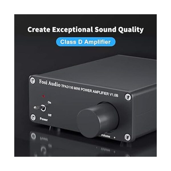 Fosi Audio Amplificador de audio estéreo V1.0B de 2_2