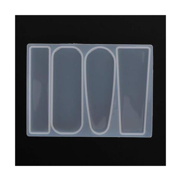2 moldes de resina de silicona para hacer pinzas de_4