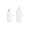 2 botellas transparentes rellenables vacías de plástico_2
