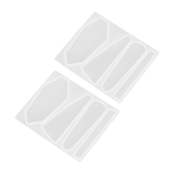 2 moldes de resina de silicona para hacer pinzas de_2