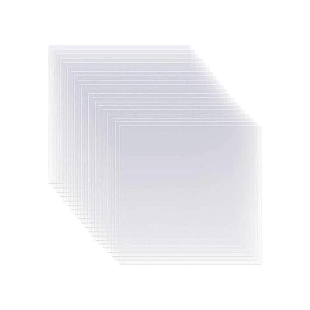 20 plantillas en blanco de 4 mil 12 x 12 pulgadas