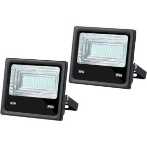 2 piezas de luz LED de 12 V CC 50 W 4500 lm 3000 K luz_1