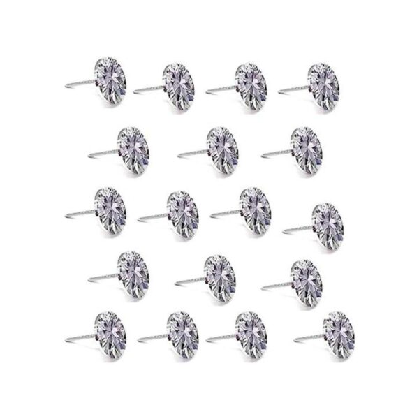 30 uñas de 0.984 in de cristal transparente para_1