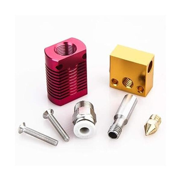 3 piezas extrusoras de impresora 3D Hotend con 9 boquillas_3