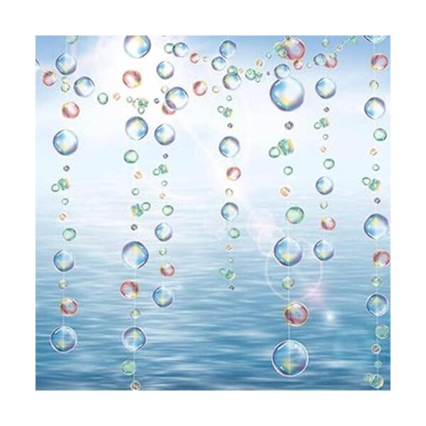 4 cuerdas de sirena plana decoración de fiesta arco iris_1