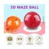 4 piezas de laberinto 3D bola de laberinto rompecabezas_2