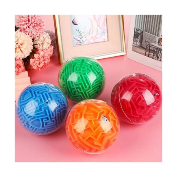 4 piezas de laberinto 3D bola de laberinto rompecabezas_4