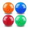 4 piezas de laberinto 3D bola de laberinto rompecabezas_1
