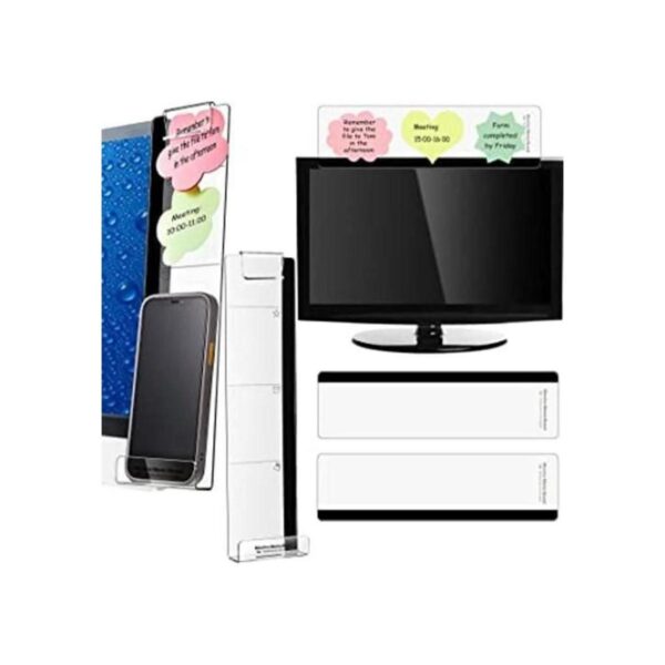 4 piezas para monitor tablero de mensajes transparente_1