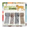 4 rollos de cinta con estampado de leopardo de 20 yardas_2
