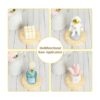 4 placas redondas de madera para manualidades base de_4
