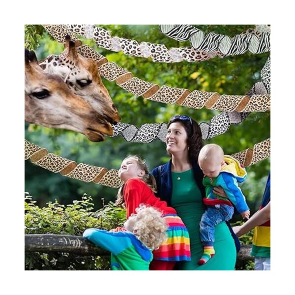 4 rollos de cinta con estampado de leopardo de 20 yardas_6
