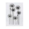 4 sellos transparentes de diente de león flores de_2
