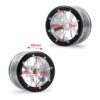4 unids 110 RC aleación 2.2 Beadlock llanta para Axial_2