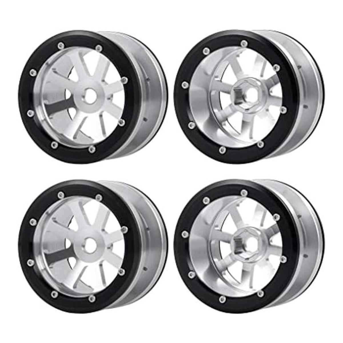 4 unids 110 RC aleación 2.2 Beadlock llanta para Axial
