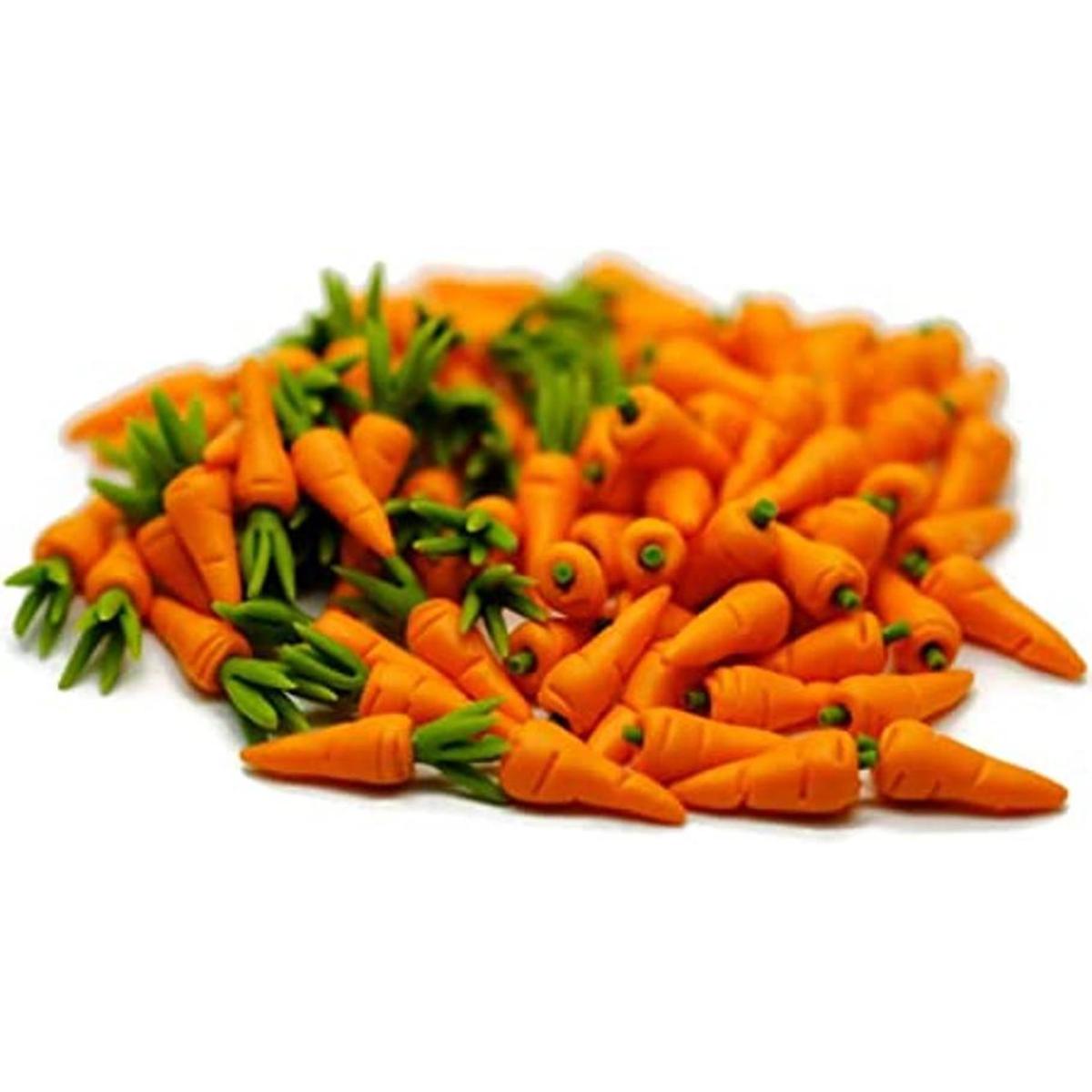 40 mezclas de zanahorias sueltas de verduras para casa de