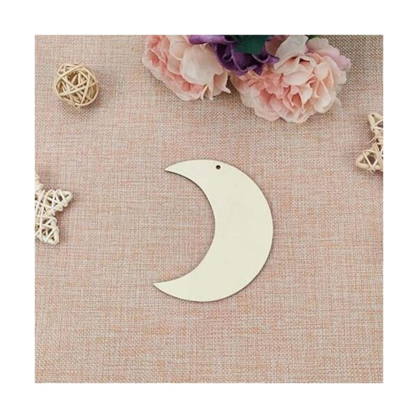 40 piezas de madera de luna para manualidades recortes de_3