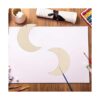 40 piezas de madera de luna para manualidades recortes de_5