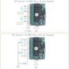 433 Mhz DC 12 V 4 canales inalámbrico RF interruptor de