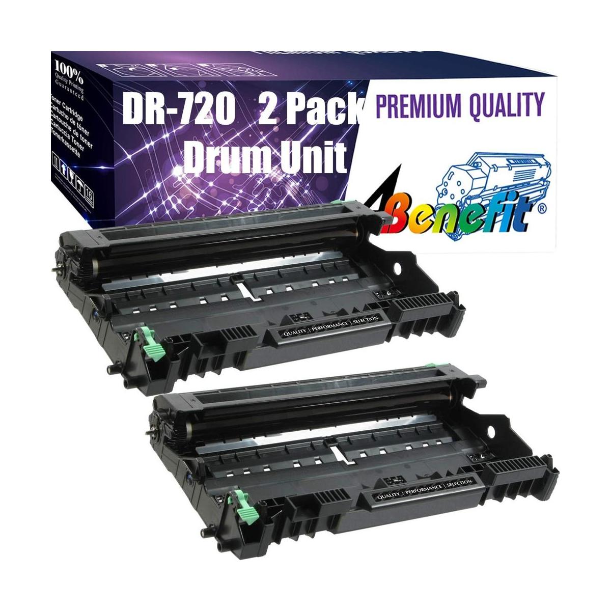 4Benefit Paquete de 2 unidades de tambor compatibles