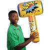 4Es Novelty Juego de 25 bates de béisbol inflables Pow