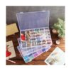 5 cajas de almacenamiento de joyas de plástico