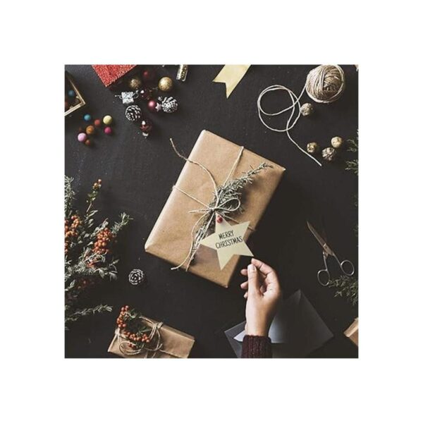 50 adornos de madera de Navidad sin acabar 10 estilos de_5