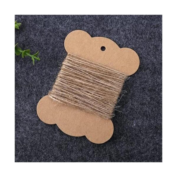 50 bobinas de hilo de papel kraft para manualidades_2