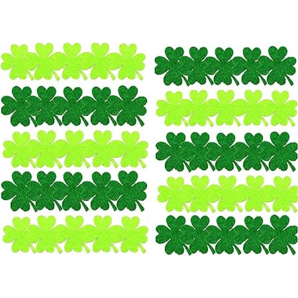 50 piezas de 2 colores surtidos pequeños apliques de