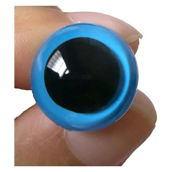50 piezas de 0.709 in0.71 pulgadas ojos de seguridad de