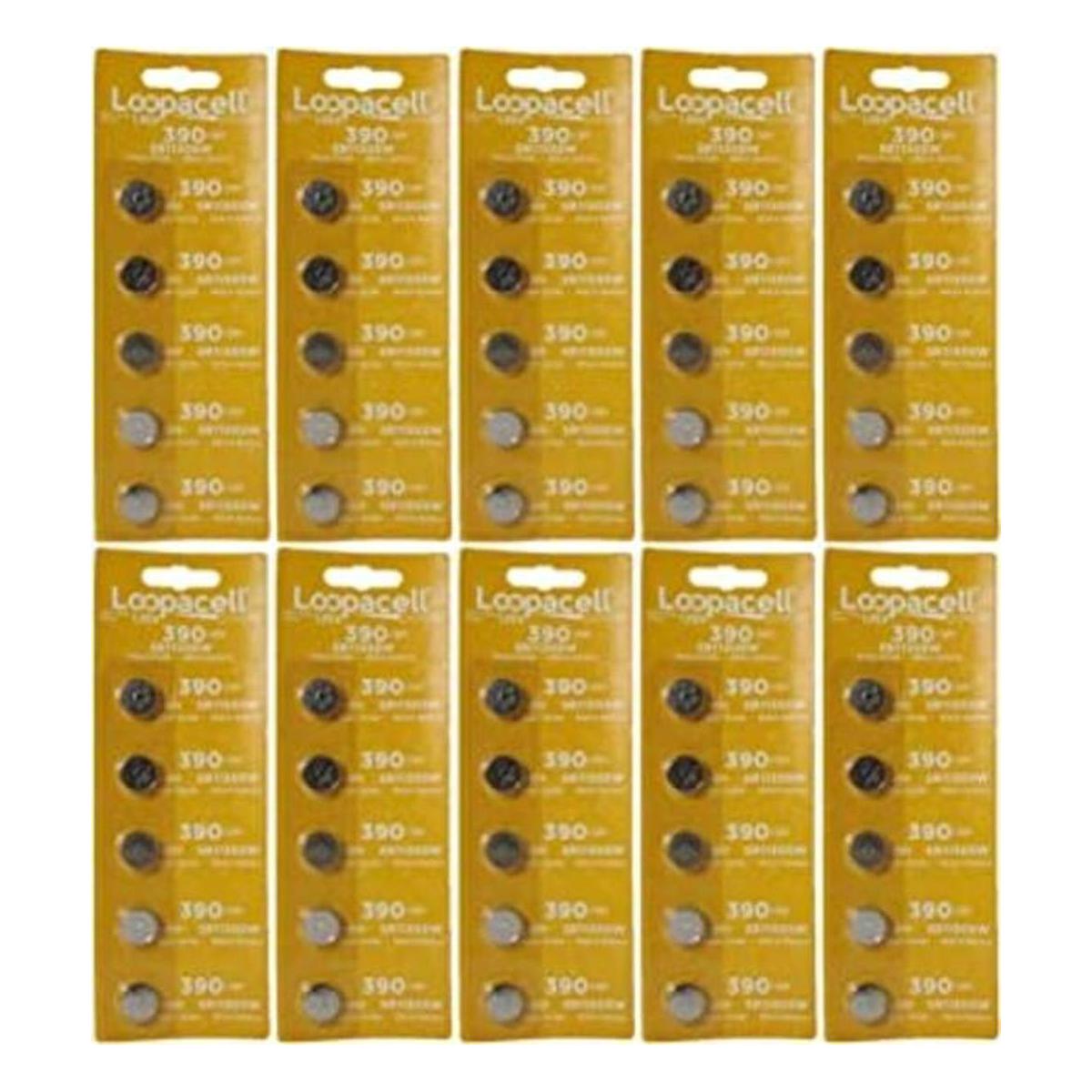 50 loopacell D389390pk RelojElectronics 1.5 de batería